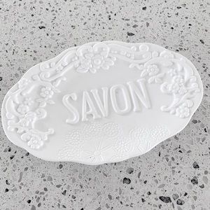 Anthropologie Savon Ceramic Soap Dish